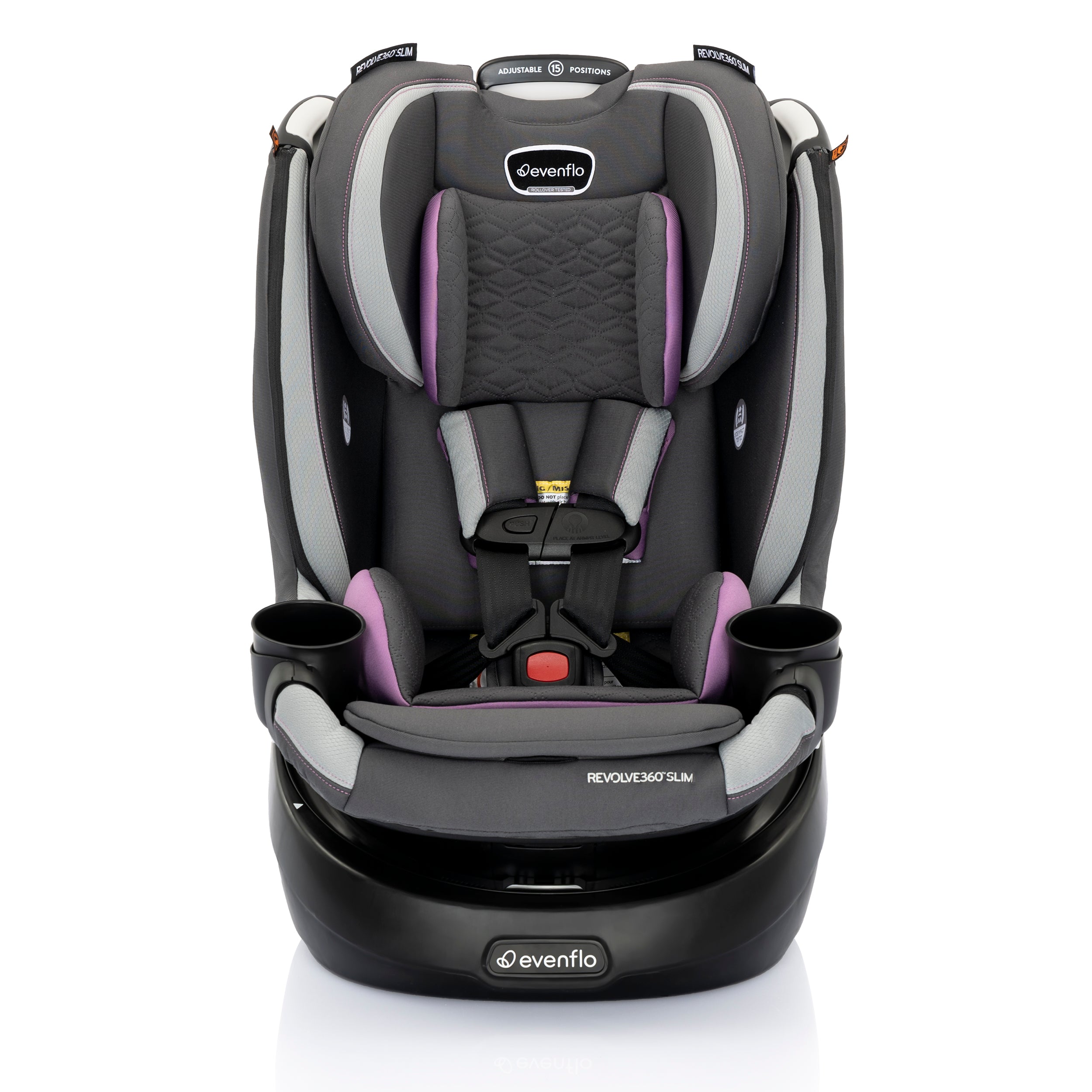 Revolve360 Slim 2-in-1 Rotating Car Seat with Quick Clean Cover
