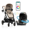 Build your own custom Travel System! Shyft Intuiti+ Travertine & Revolve180 Litemax NXT w/ SensorySoothe
