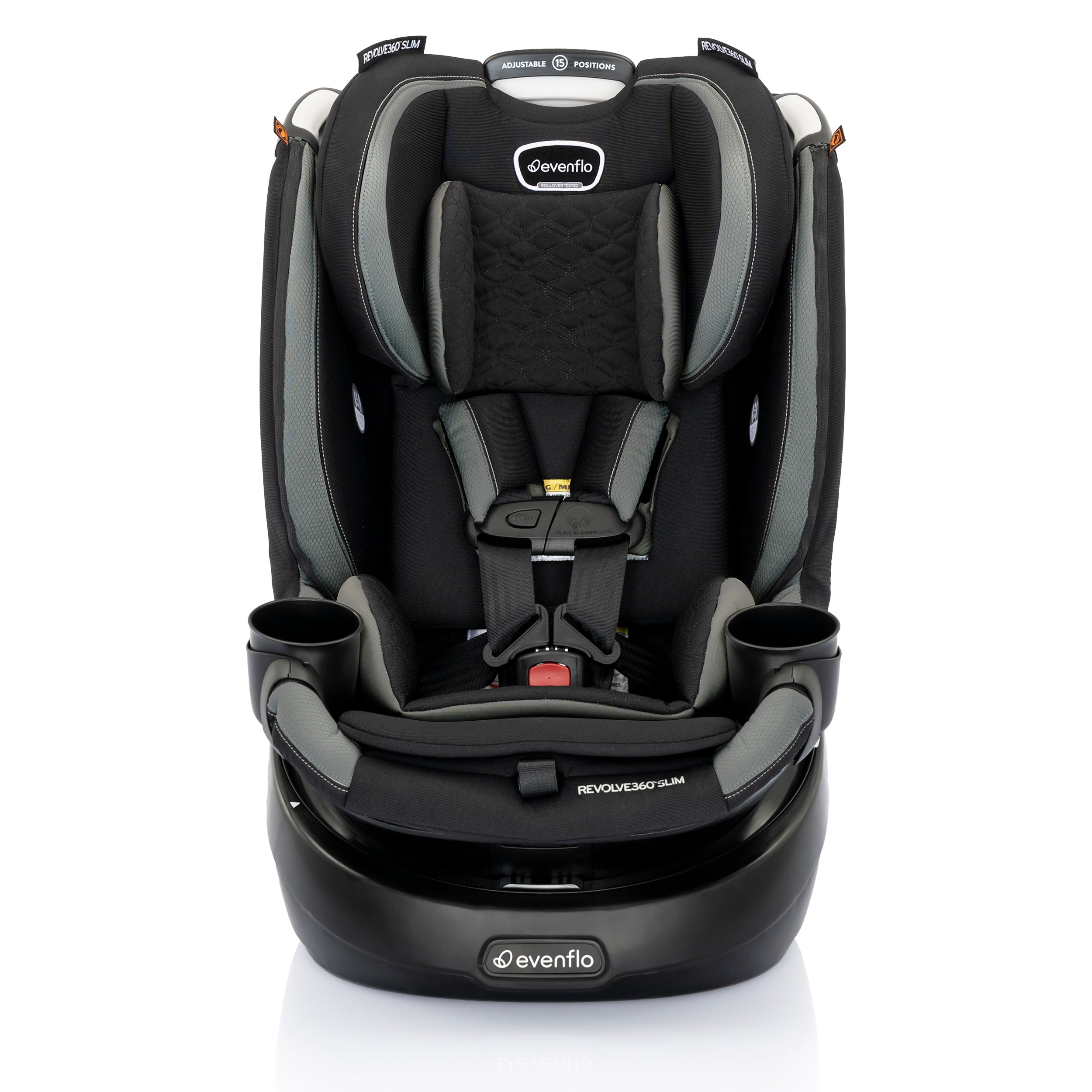 Revolve360 Slim 2-in-1 Rotating Car Seat with Quick Clean Cover