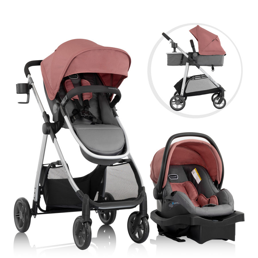 Omni Plus Modular Travel System with LiteMax Rear-Facing Infant Car Seat