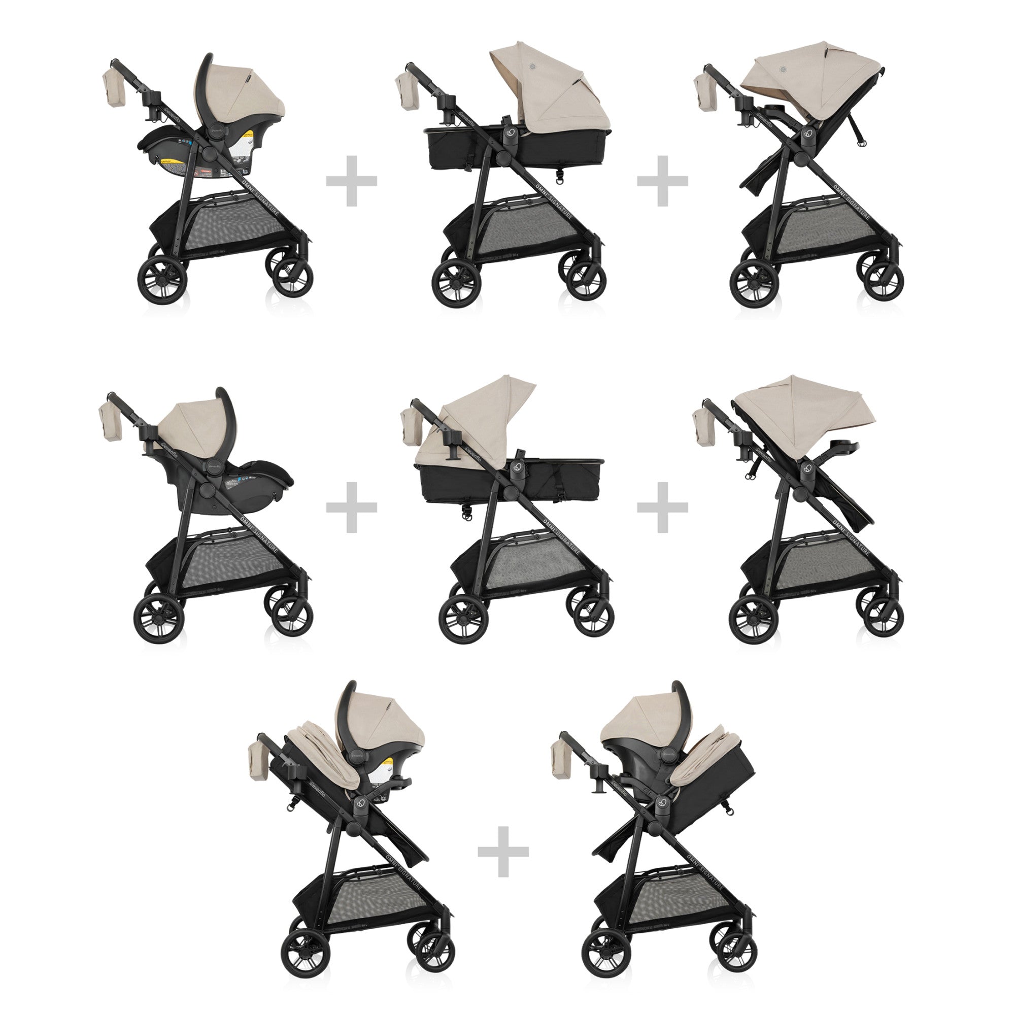 Omni Signature Travel System with LiteMax Infant Car Seat
